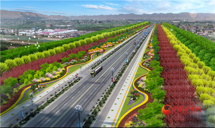 搶先看！?。√m州榆中生態(tài)創(chuàng)新城未來綠化有多美 