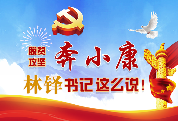 長圖|脫貧奔小康，林鐸書記這么說！