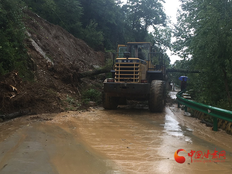 康縣長壩鎮(zhèn)：鏟車、120合力“逆行”救援群眾  