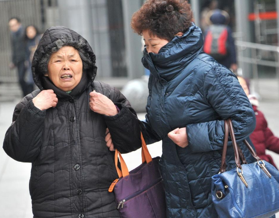 寒潮來襲，心腦血管疾病老年患者增加