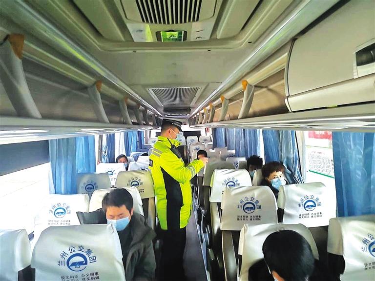 蘭州交警啟動春運最強交通安全保障已查處超員31起、飲酒醉酒駕駛39起