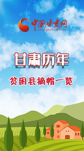 長(zhǎng)圖|75→0，一圖回顧甘肅貧困縣摘帽時(shí)間