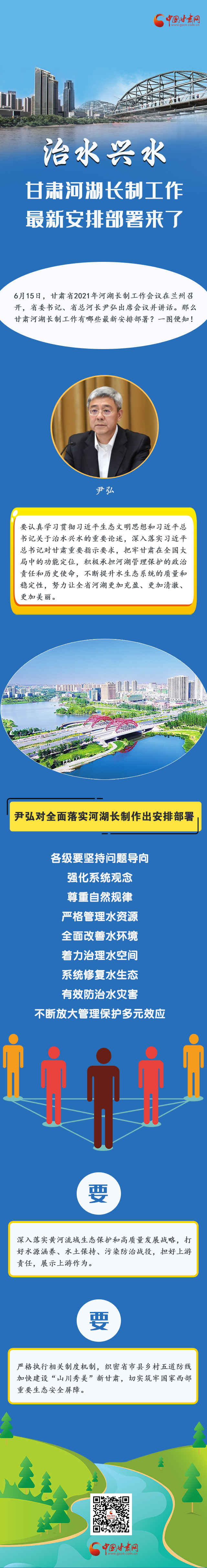 圖解|速看！甘肅河湖長制工作最新安排部署來了