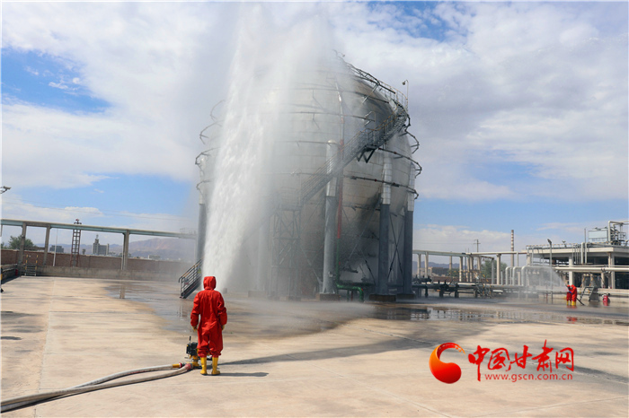 金昌：聯(lián)合演練提升?；吠话l(fā)事件處置能力