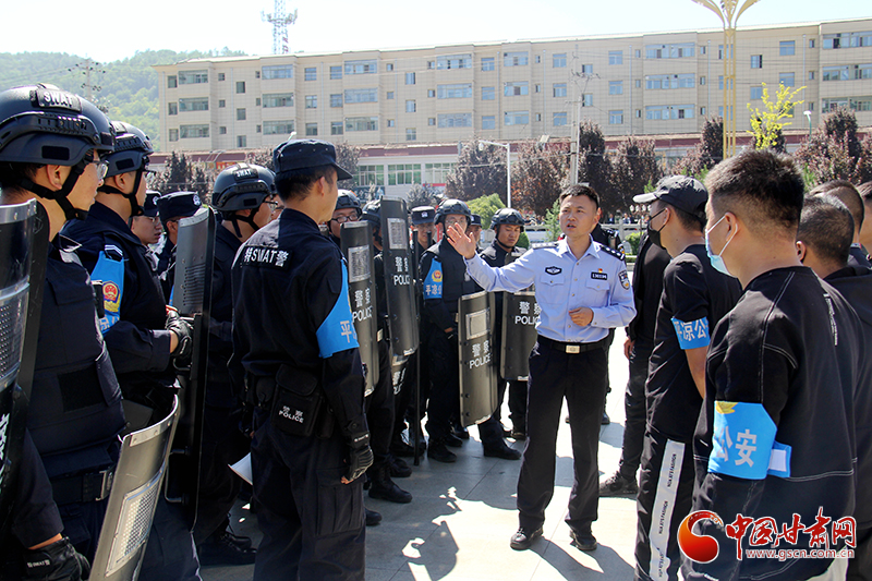 靈臺特警：紅藍(lán)對抗強素質(zhì) 聚焦實戰(zhàn)礪精兵