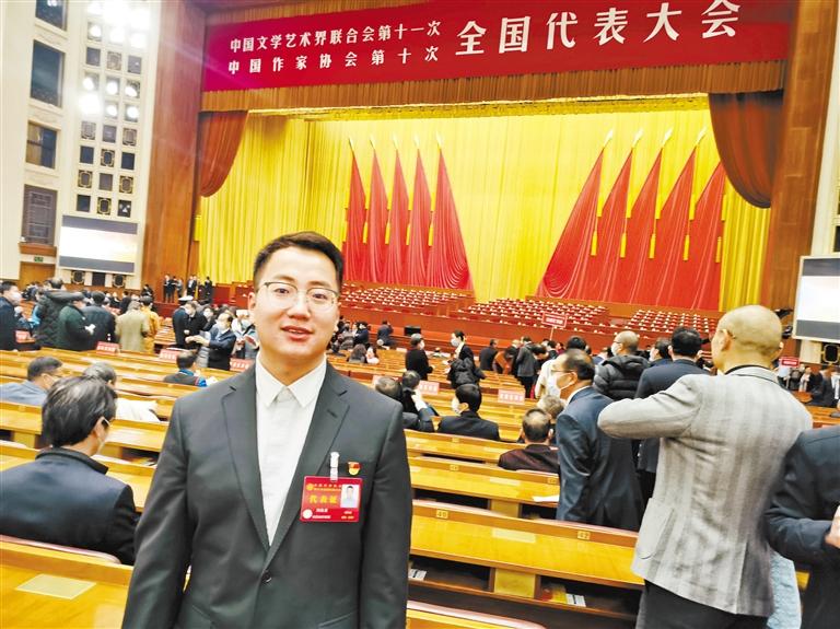 【聚焦2022甘肅兩會(huì)】網(wǎng)絡(luò)文學(xué)作家胡說(shuō)：不負(fù)初心，寫(xiě)有意義的文字