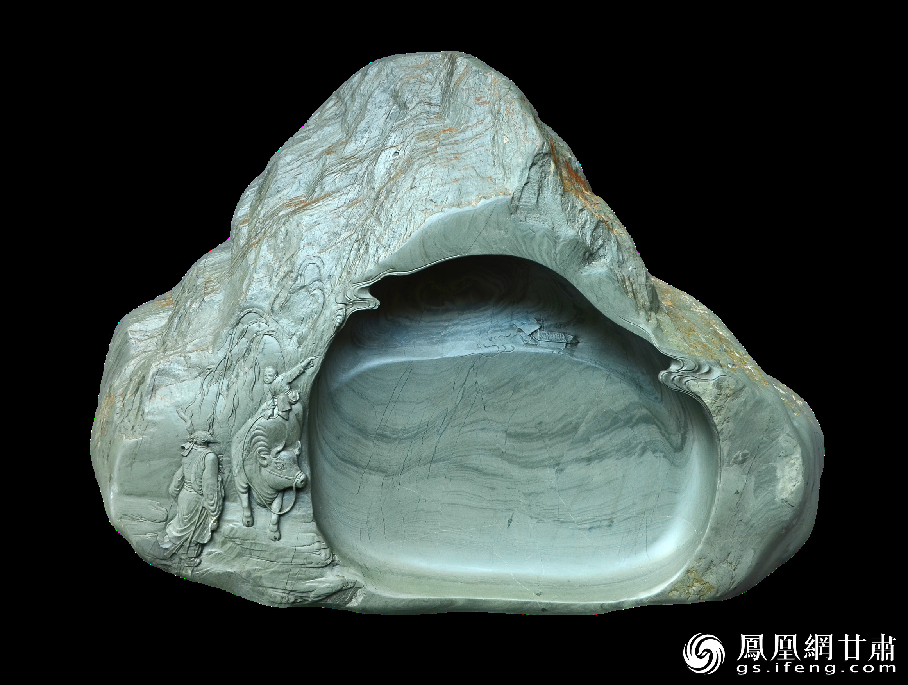 洮硯石質(zhì)細潤堅實，潑墨如油不損毫，書寫流利生輝。資料圖