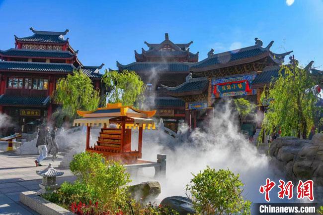 圖為嘉峪關(guān)方特歡樂世界。(資料圖) 趙海宏 攝