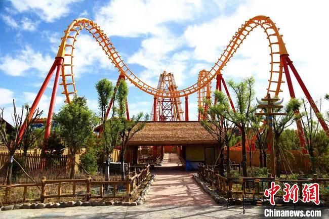 圖為嘉峪關(guān)方特歡樂世界。(資料圖) 趙海宏 攝