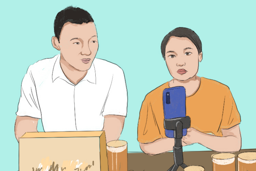 手繪|攢勁！閃閃發(fā)光的up青年