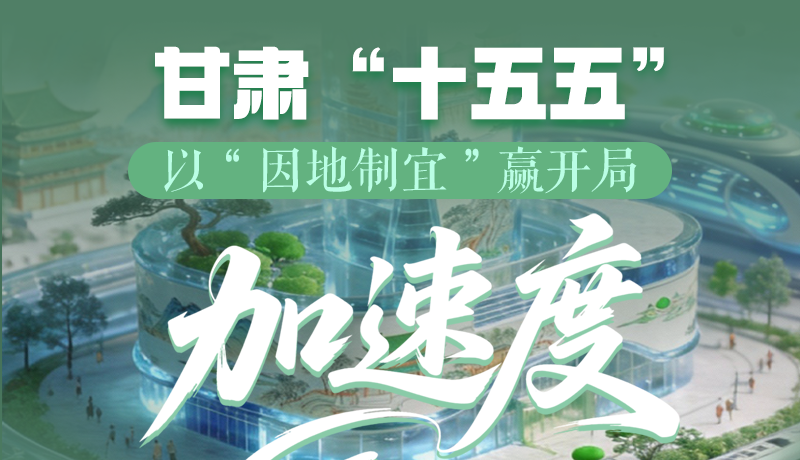 圖解|甘肅“十五五”|以“因地制宜”贏開局“加速度”