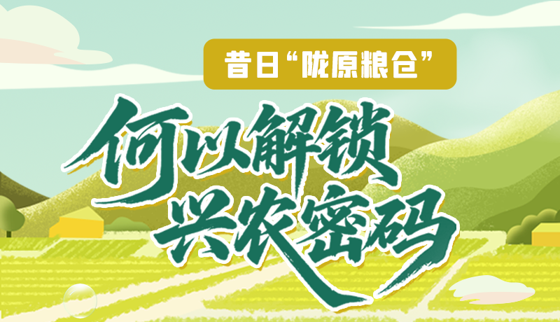 【理響中國·話隴點睛（3）】昔日“隴原糧倉”，何以解鎖“興農(nóng)密碼”