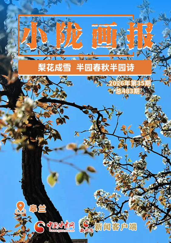 【小隴畫報·483期】皋蘭：梨花成雪，半園春秋半園詩